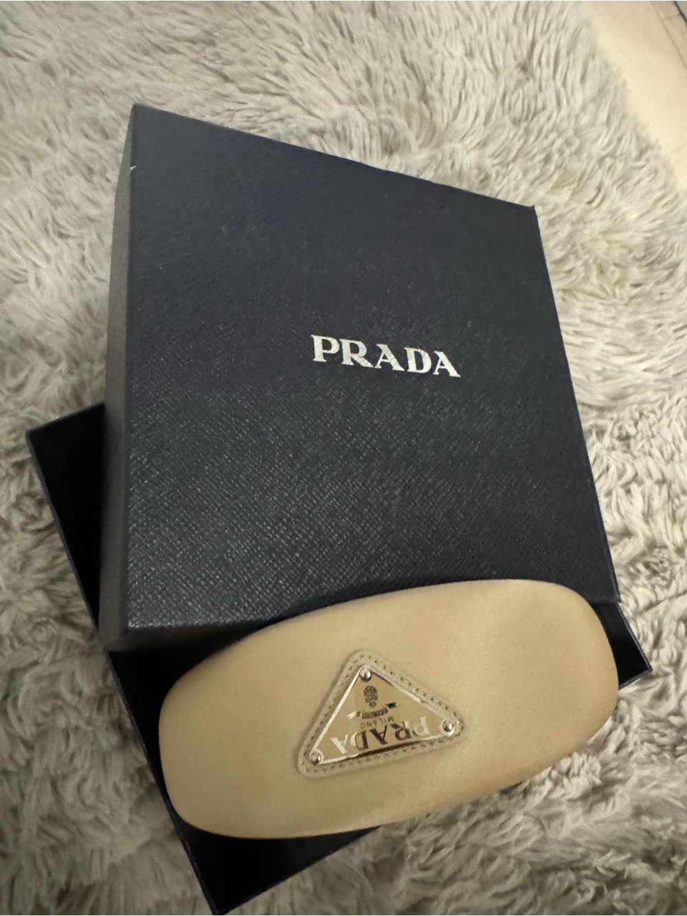 Prada beige headband